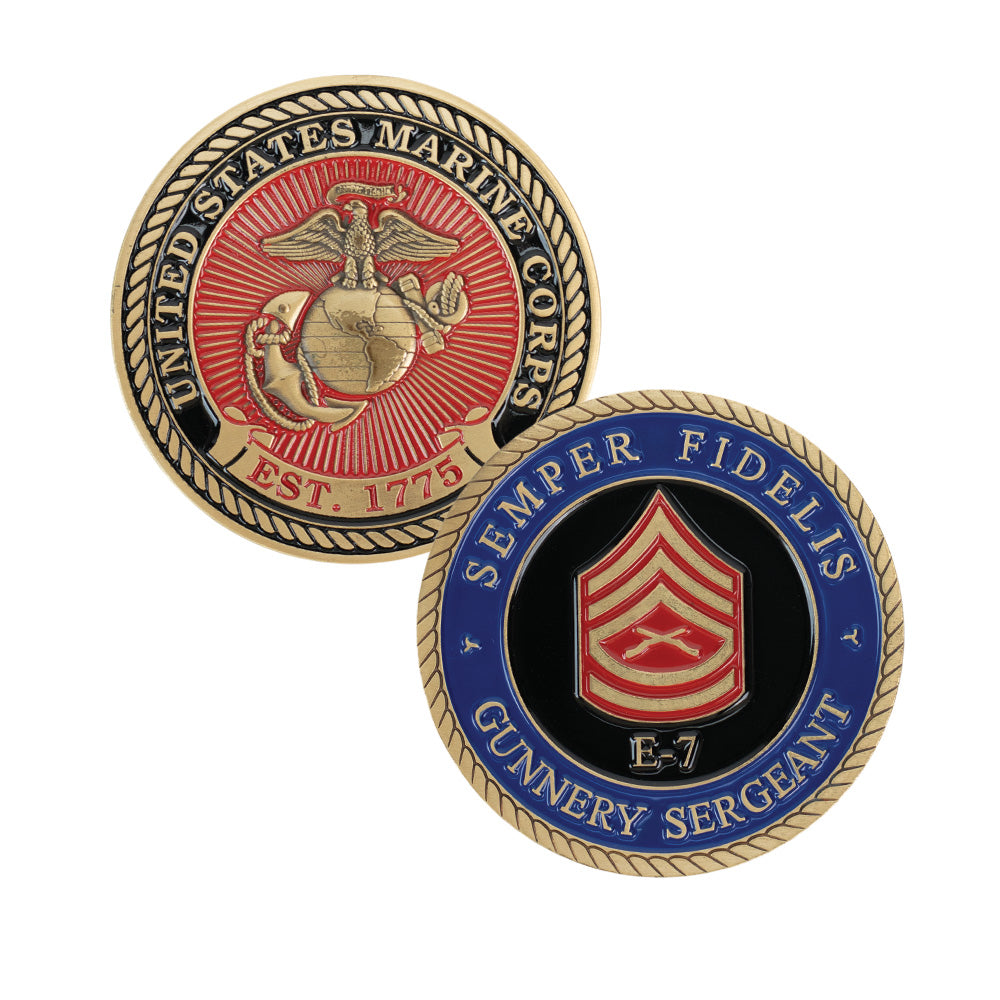 Gunnery Sergeant Coin