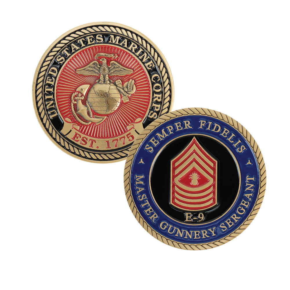 Master Gunnery Sergeant Coin