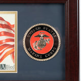 USMC Emblem Picture Frame