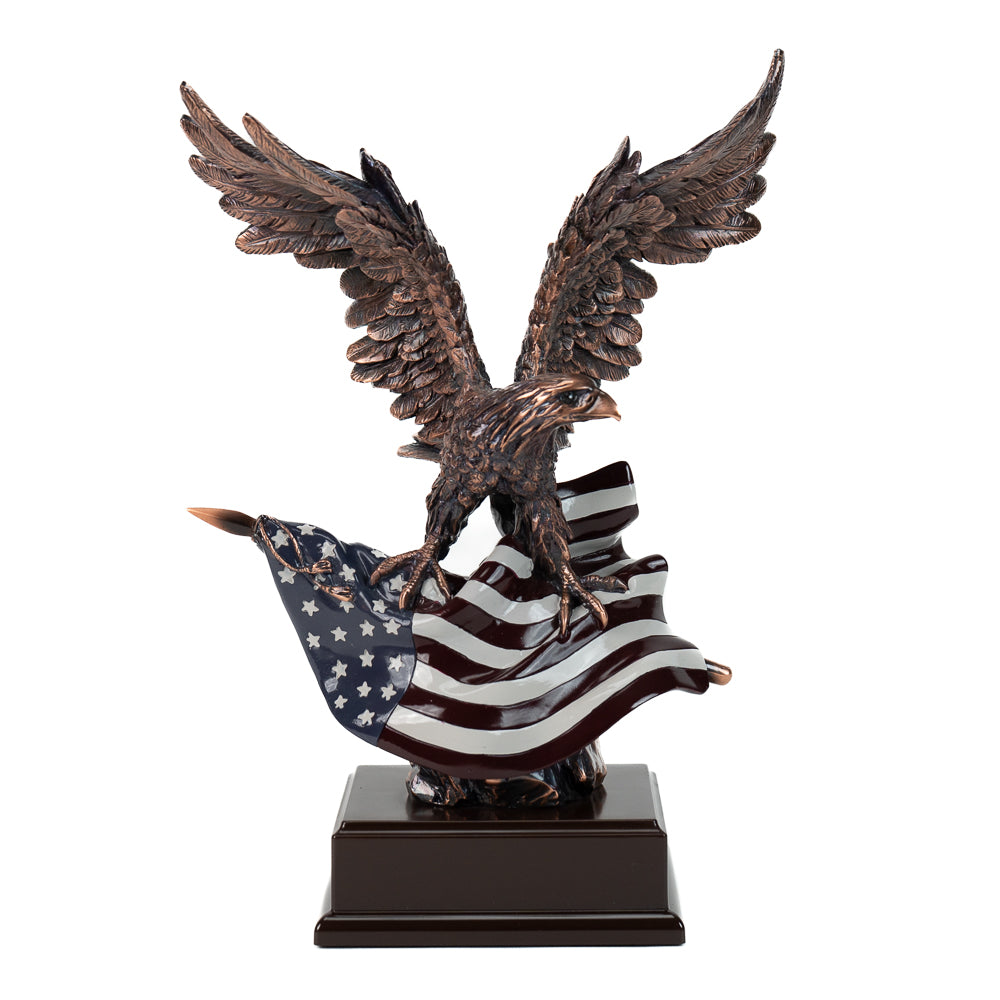 Copper-Plated Eagle Statue