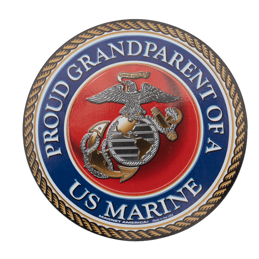 Proud Grandparent of a U.S. Marine Magnet