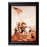 Rosenthal's Iwo Jima Photo Reproduction Poster