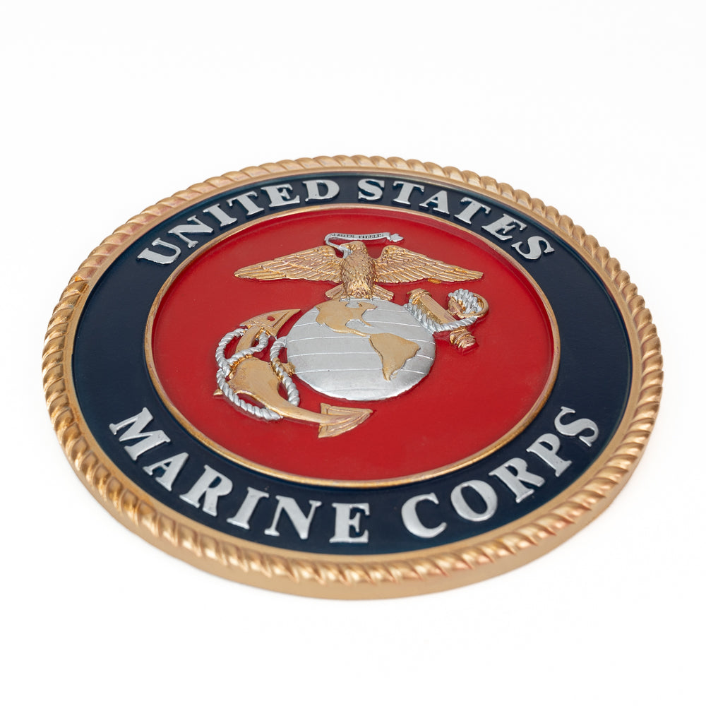 Full Color USMC Emblem Stepping Stone