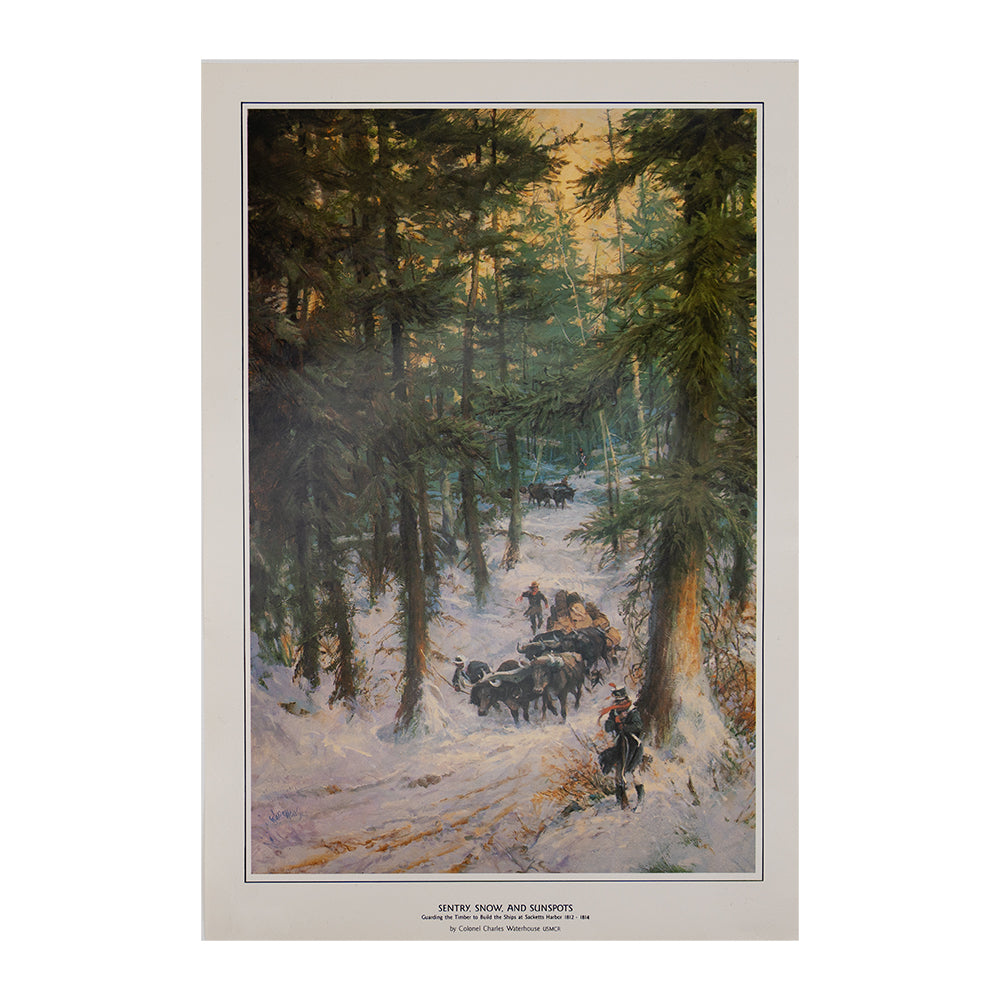 "Sentry Snow and Sunspots" by Charles Waterhouse
