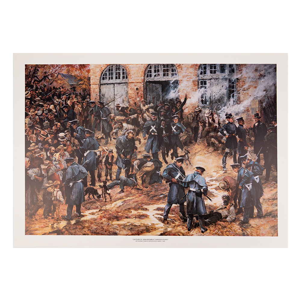 "Harper's Ferry" Capture of John Brown By Charles Waterhouse
