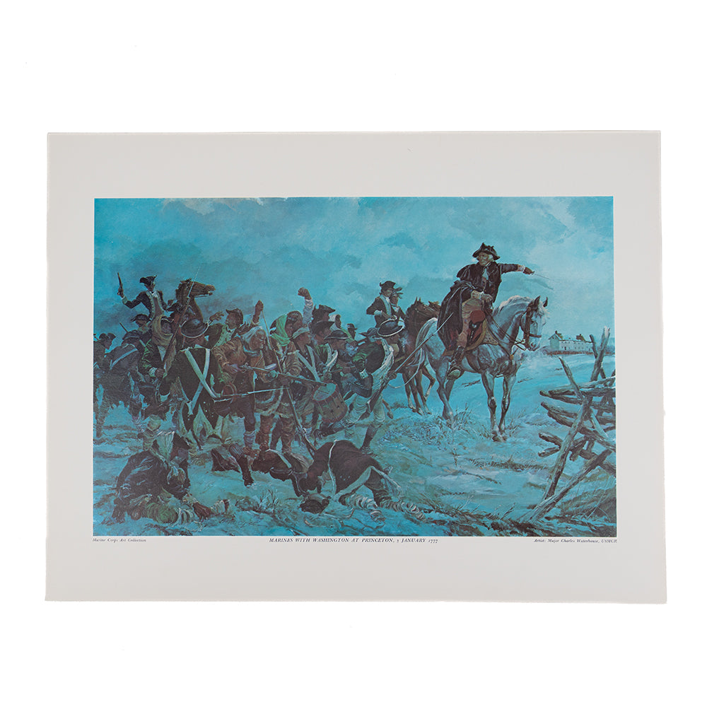 "Marines with Washington" by Charles Waterhouse