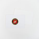 Full Color USMC Emblem Notecards