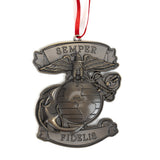 Ornament Metal Semper Fidelis