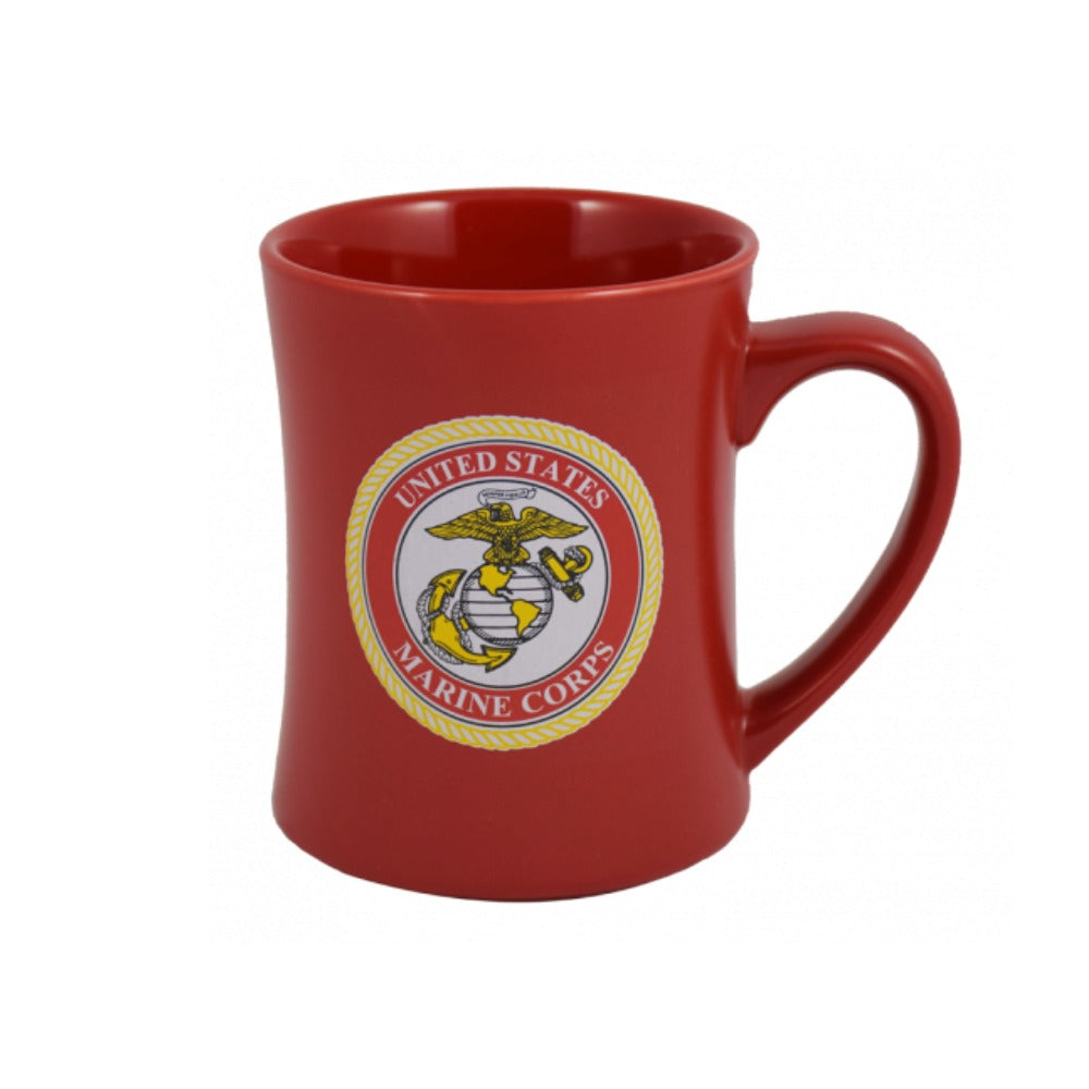 Red USMC Emblem Mug