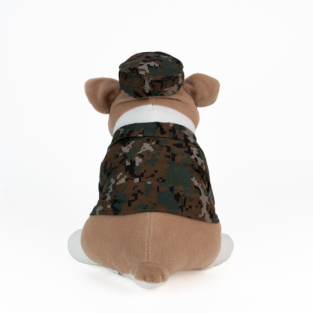 Woodland MARPAT “Chesty” Plush Bulldog