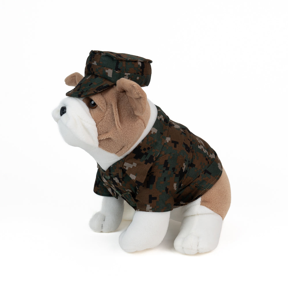 Woodland MARPAT “Chesty” Plush Bulldog