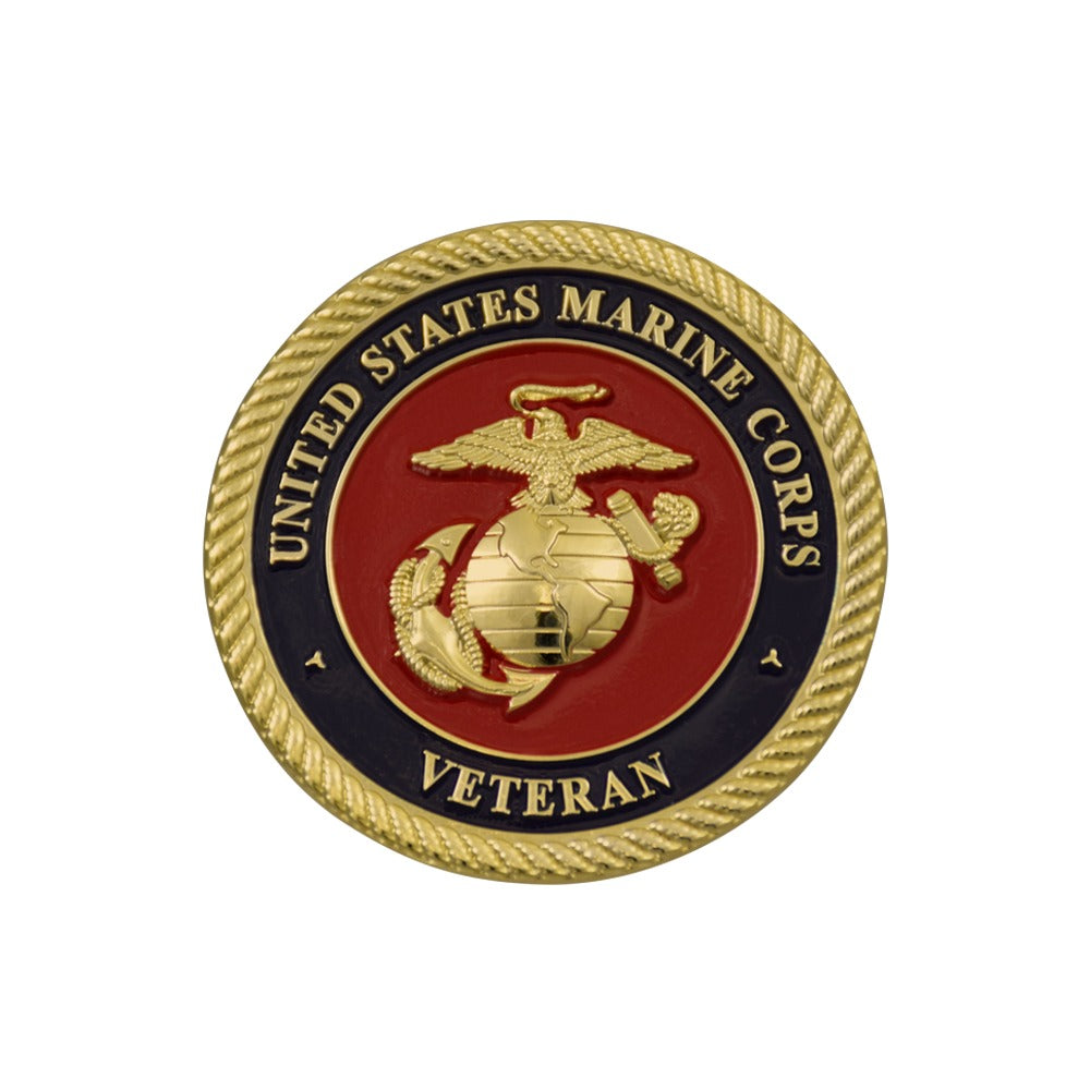Coin MC Veteran Engravable