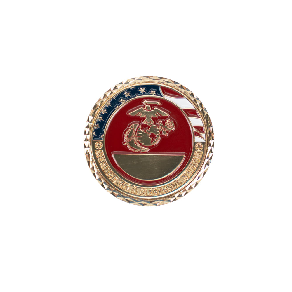 Coin MC Veteran Engravable