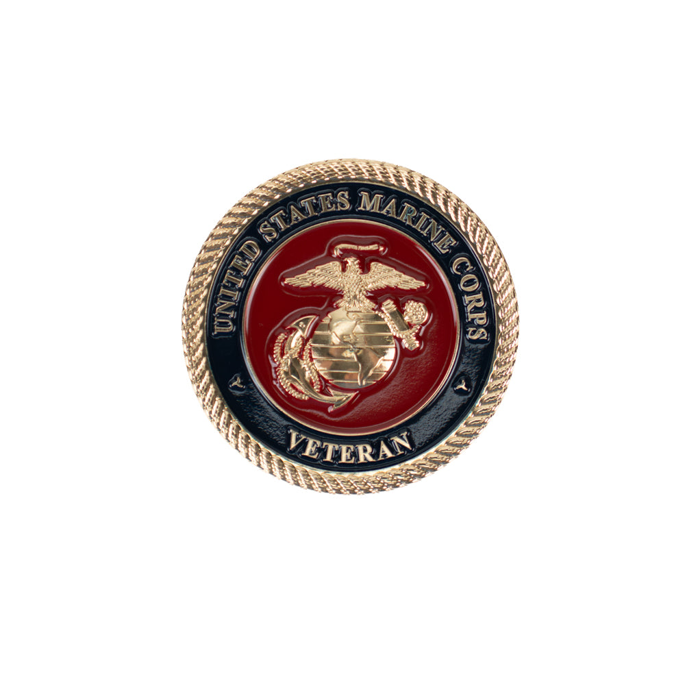 Coin MC Veteran Engravable