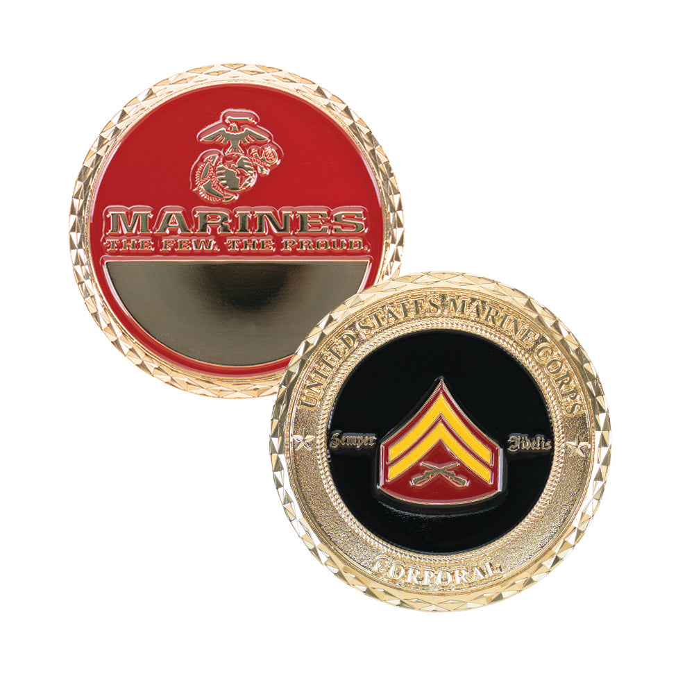 Engravable Corporal Coin
