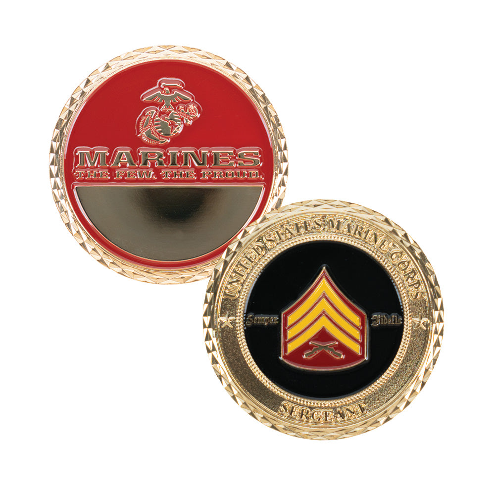 Engravable Sergeant Coin