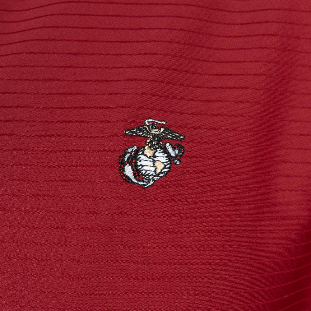 Coolmax Textured Polo Crimson