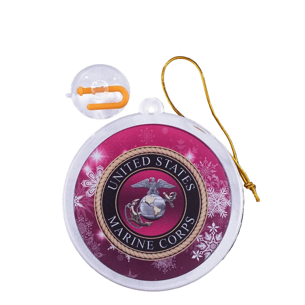 Round Emblem Acrylic Ornament