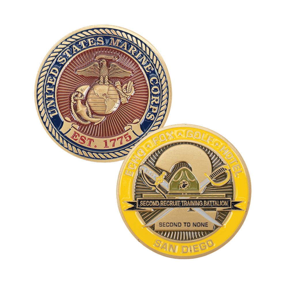 2nd Recruit Battalion San Diego Coin