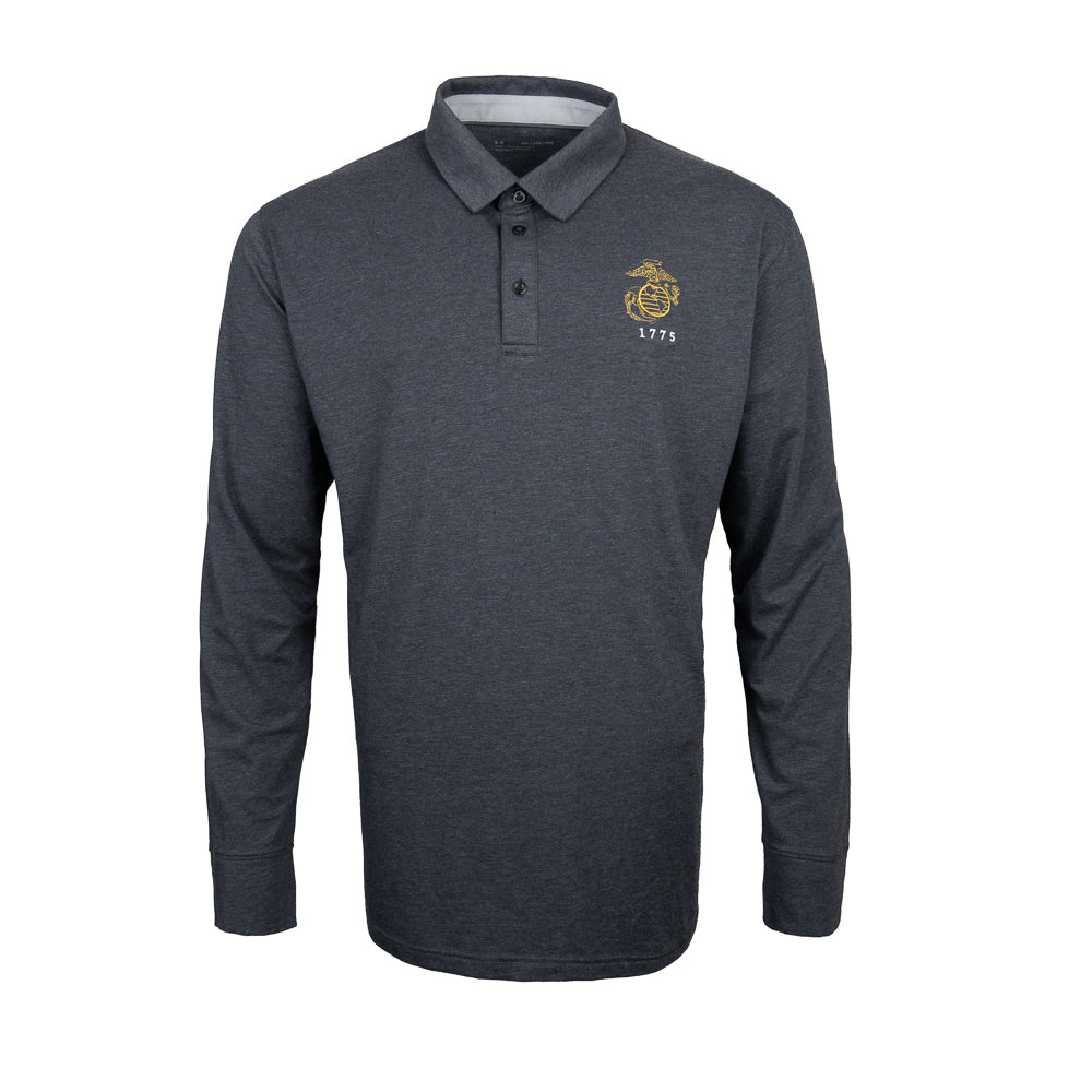 Charged Cotton UA Long Sleeve Polo