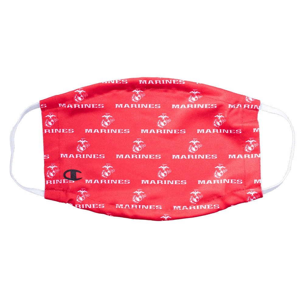 Red Marines Face Mask