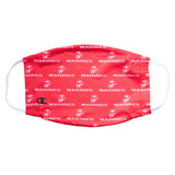 Red Marines Face Mask