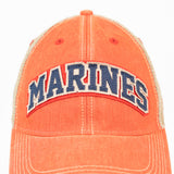USMC Arched Trucker Hat