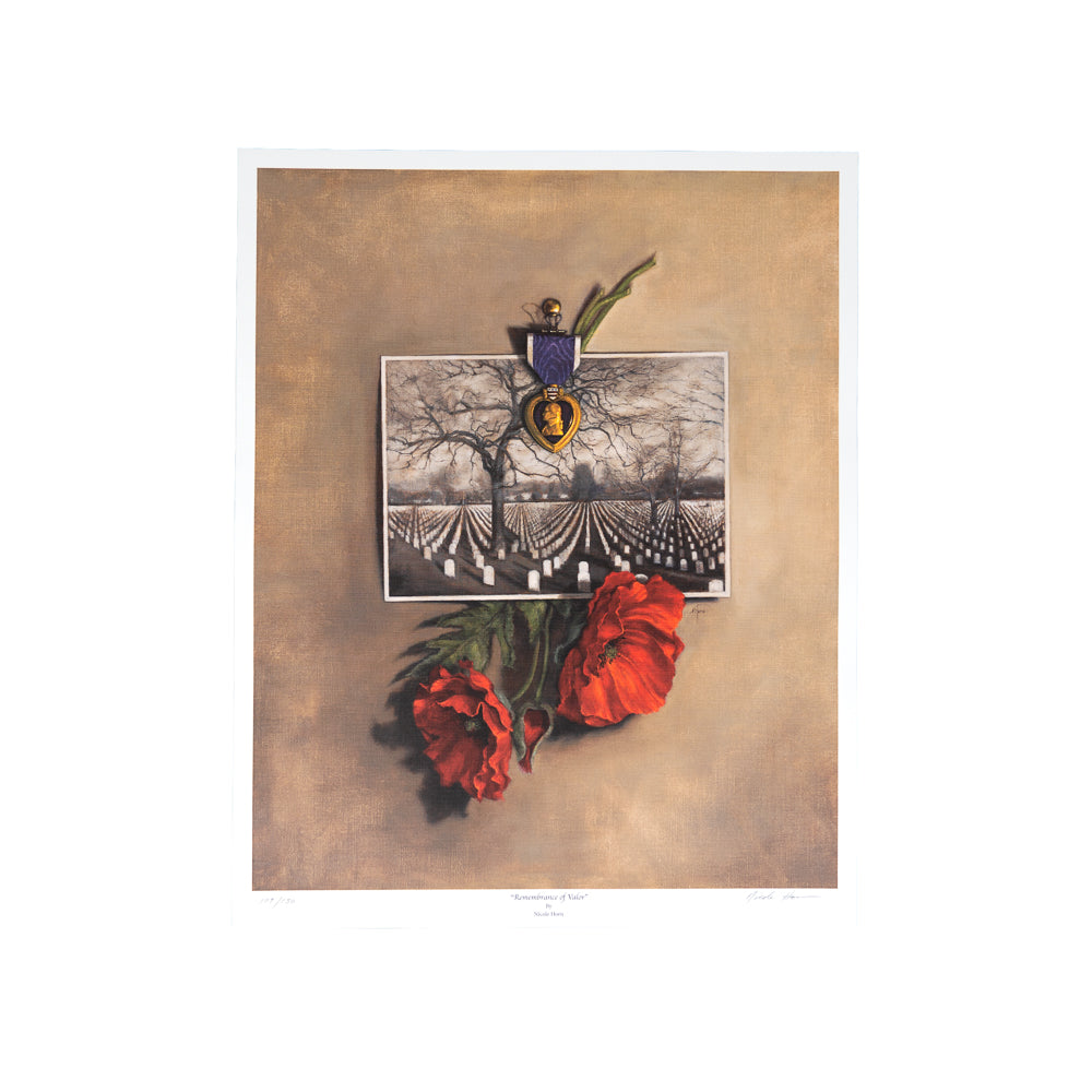 "Remembrance of Valor" Signed Print