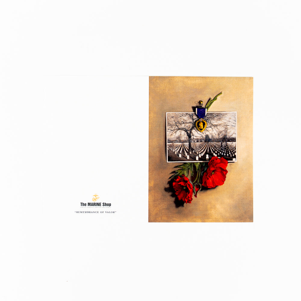 "Remembrance of Valor" Greeting Card