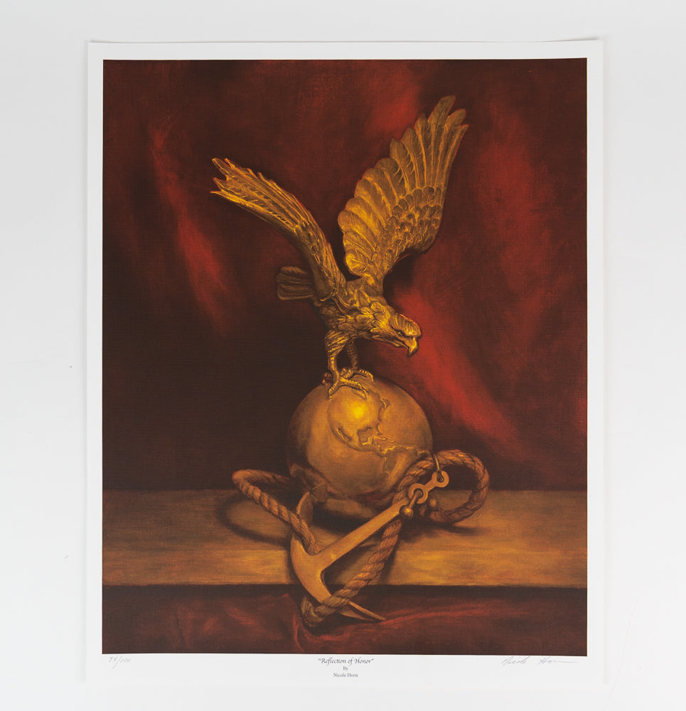 Reflection of Honor Signed Print