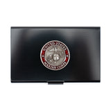 Black Steel Business Card Case