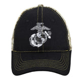Camo Back Black/Brown Cap