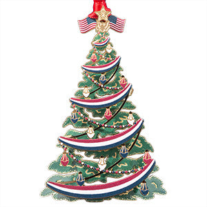 Classic USA Tree Ornament