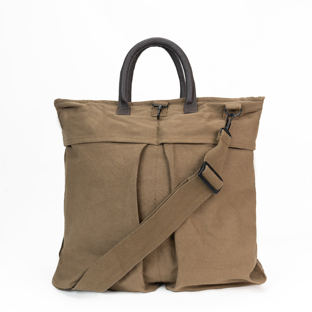 Vintage Canvas Helmet Bag