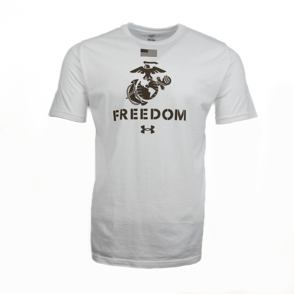 UA Freedom EGA Tee White