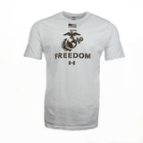 UA Freedom EGA Tee White