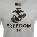 UA Freedom EGA Tee White