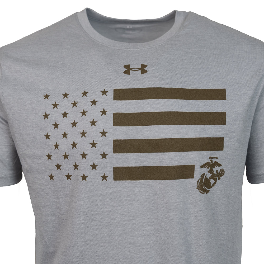 UA Freedom Stars Stripes Grey
