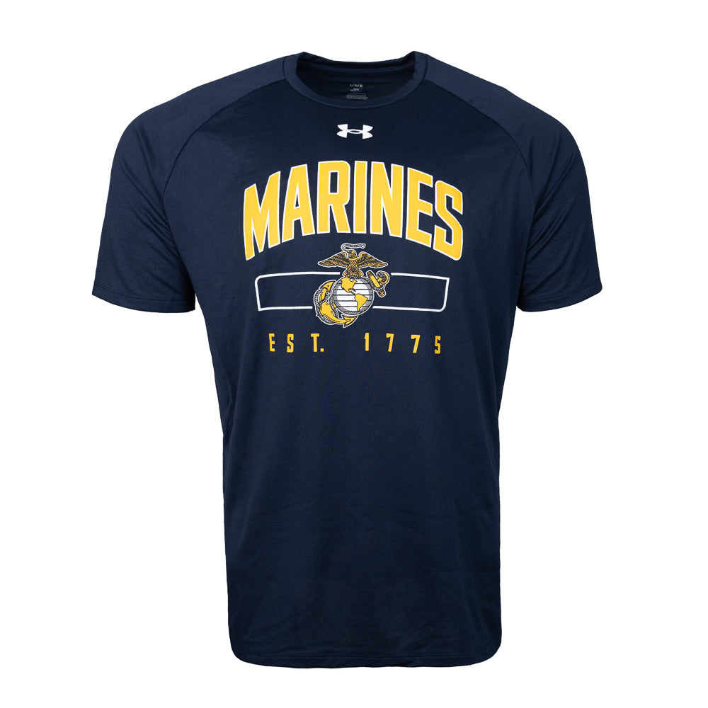 UA Tech Short Sleeve Tee Navy