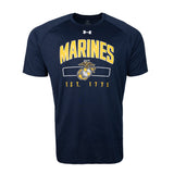 UA Tech Short Sleeve Tee Navy