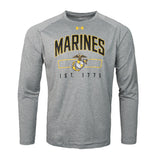 UA Tech Long Sleeve Tee Grey