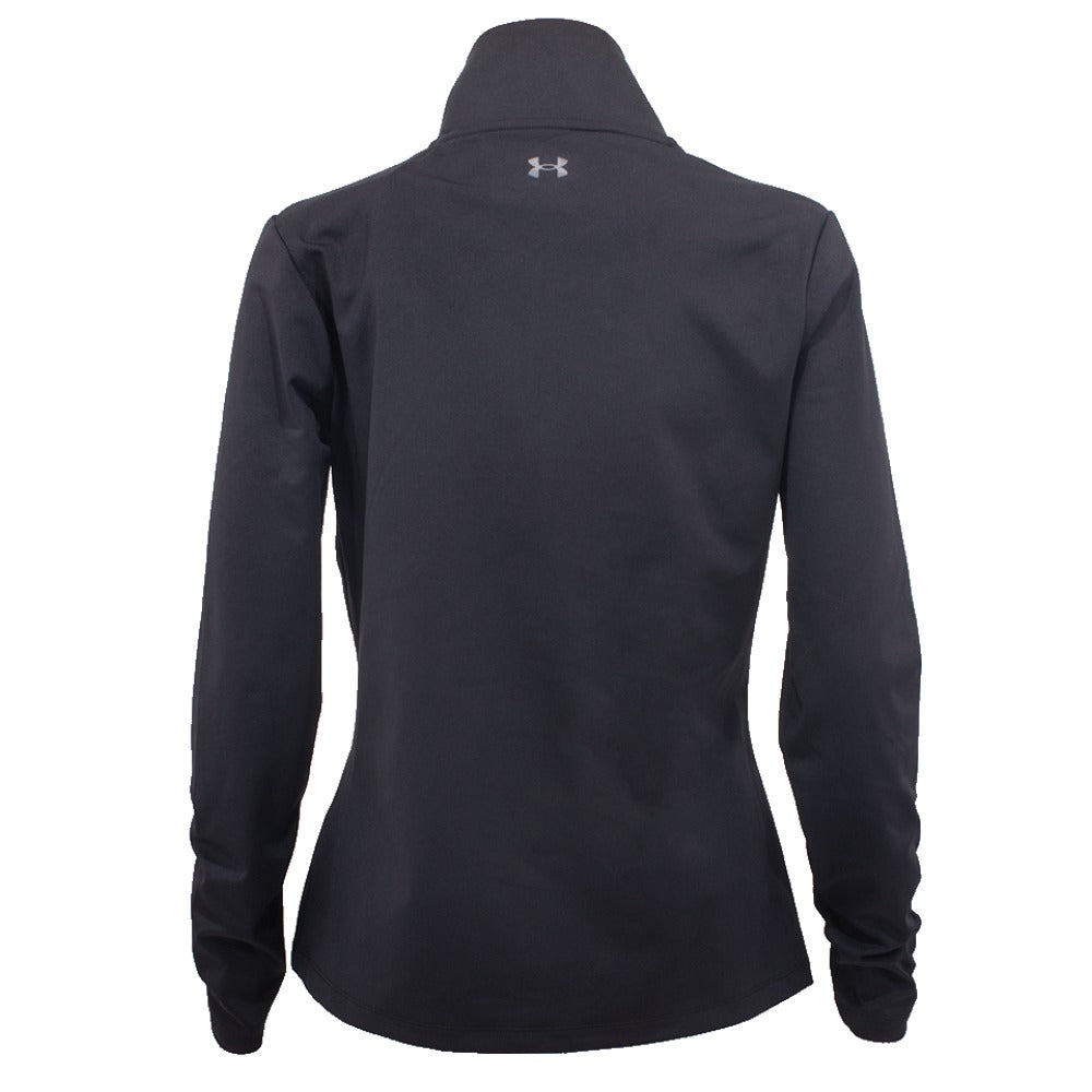 UA Womens Motion Full Zip Blk
