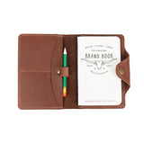 Leather Logbook/Field Notes Wallet