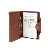 Leather Logbook/Field Notes Wallet
