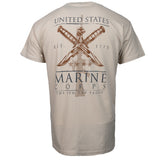 Crossed Knives Proud USMC Tee