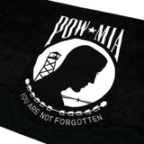 POW/MIA Double-Sided Nylon Flag 3x5