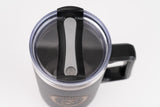 Laser Etched Emblem Travel Mug w/Straw 40oz