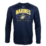 UA Tech Long Sleeve Tee Navy