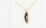 Aliza Necklace-Sm Folding Knife w/14K Gold Fill