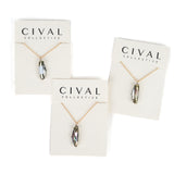 Aliza Necklace-Sm Folding Knife w/14K Gold Fill